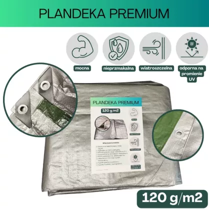 Plandeka PE 120g/m2 PROFI 4x4