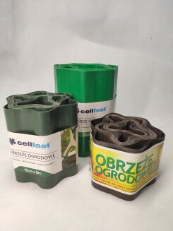 Obrzeże trawnikowe zielone 20cm x 9m - 3