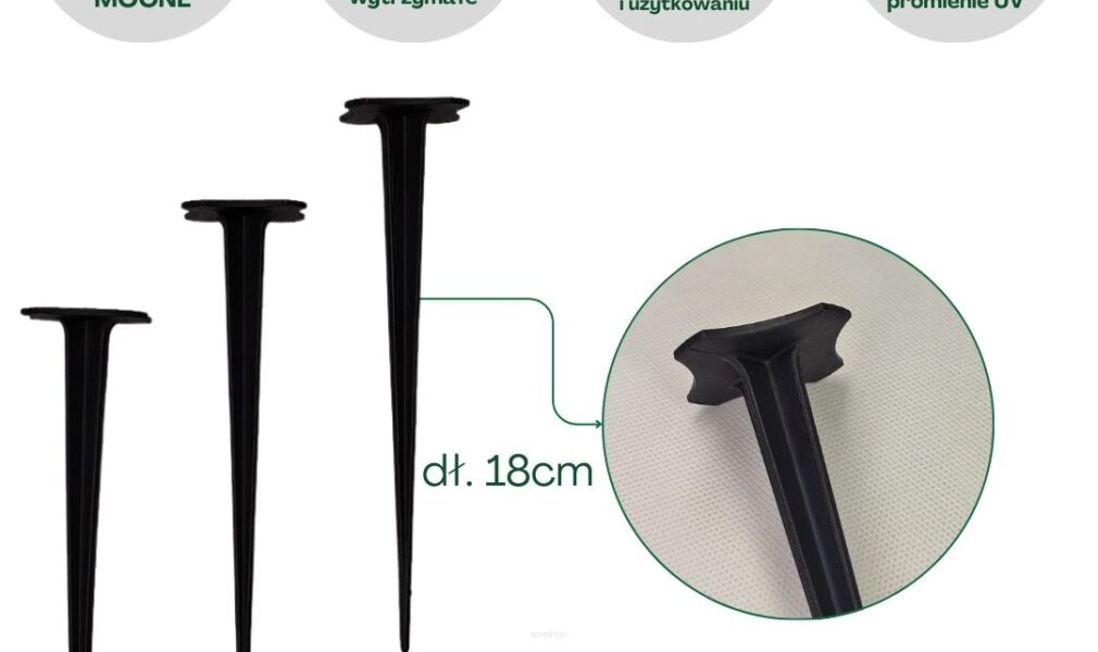 Szpilki do agrowłókniny 18cm 50 szt