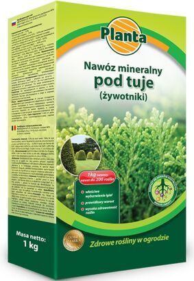 Nawóz mineralny pod tuje Planta 1kg