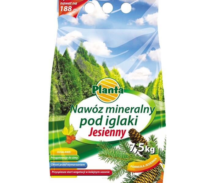 Nawóz Planta jesienny pod iglaki 7,5kg