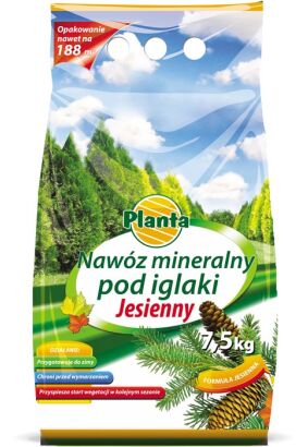 Nawóz Planta jesienny pod iglaki 7,5kg