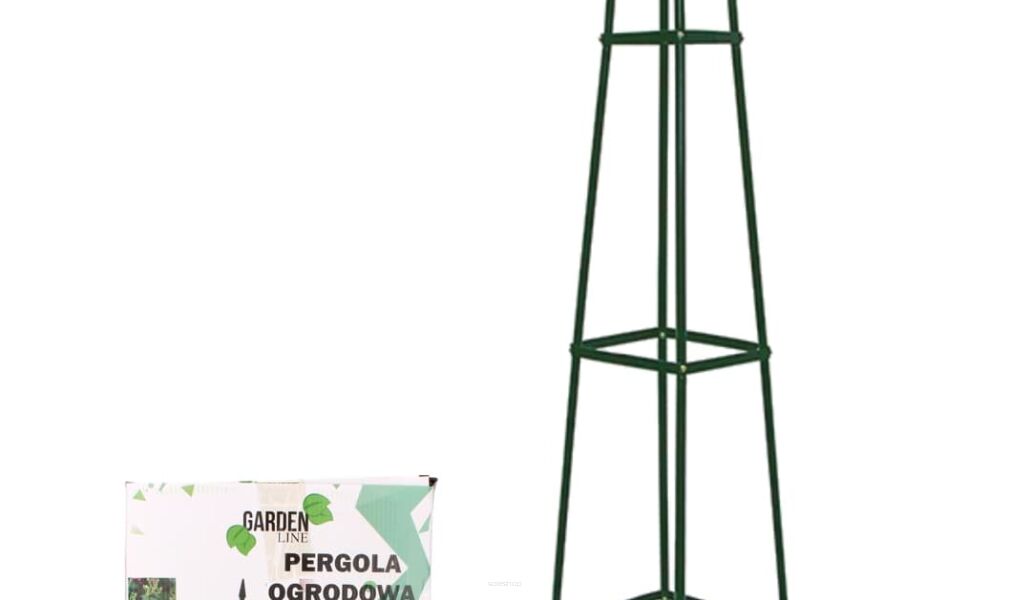 PERGOLA OGRODOWA PIRAMIDA 200cm 31x31 + KOTWY MOCUJĄCE