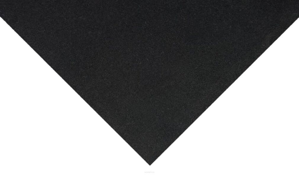 Filc techniczny czarny 550g/m2 2x1m
