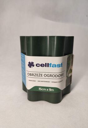 Obrzeże trawnikowe ciemno-zielone 10cm x 9m