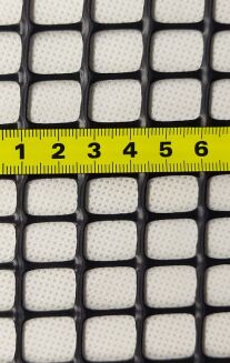 Siatka ogrodzeniowa czarna 40cm x 1m - 5
