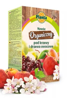 Nawóz organiczny planta pod krzewy i drzewa owocowe 1,8kg