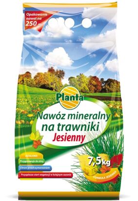 Nawóz Planta jesienny na trawniki 7,5kg