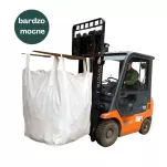 Big bag ECO 90x90x120 płaskie dno góra otwarta 1 szt - 2