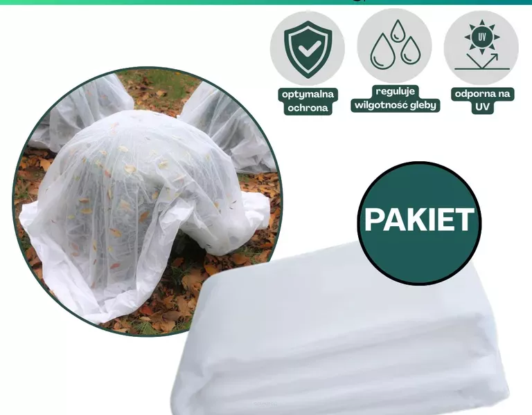 Agrowłóknina biała 60g/m2 1,6x10m Plantex