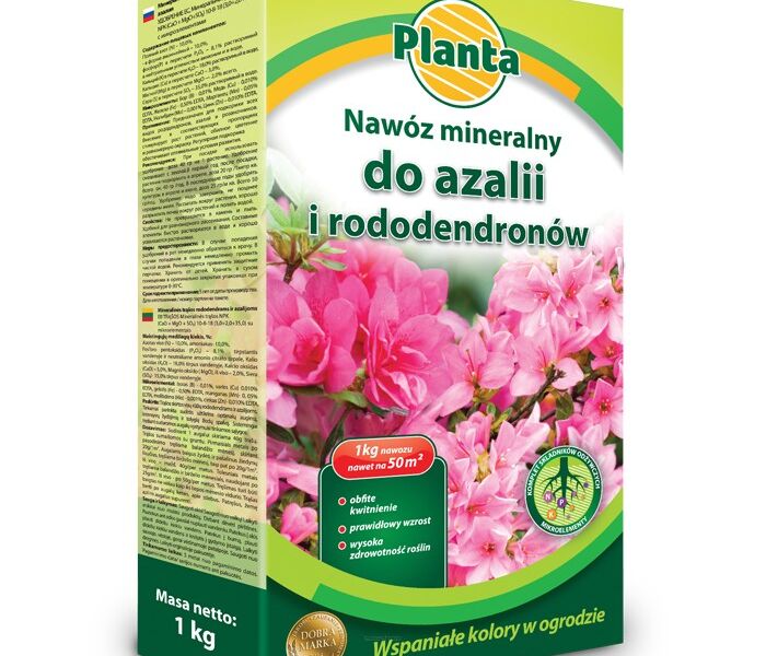 Nawóz mineralny Planta pod azalie i rododendrony 1kg