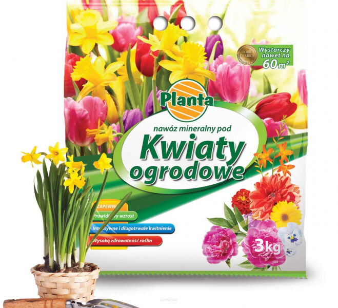 Nawóz mineralny do kwiatów ogrodowych 3kg